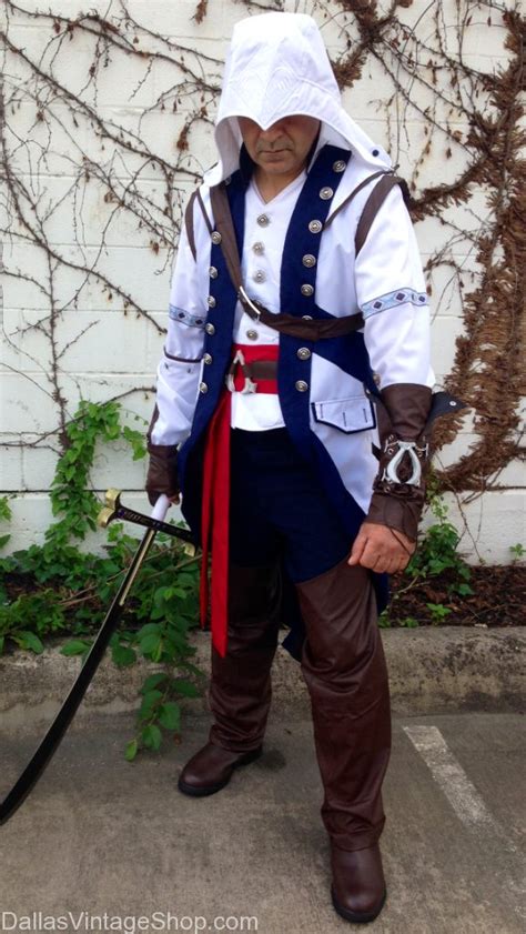 Assassin's Creed Connor Kenway Costume, Cosplay Comic Con Costume Ideas ...