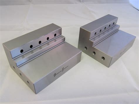 Custom Pair Angle Plates - Hermann Schmidt Precision Workholding