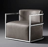 Emilio Leather Swivel Chair