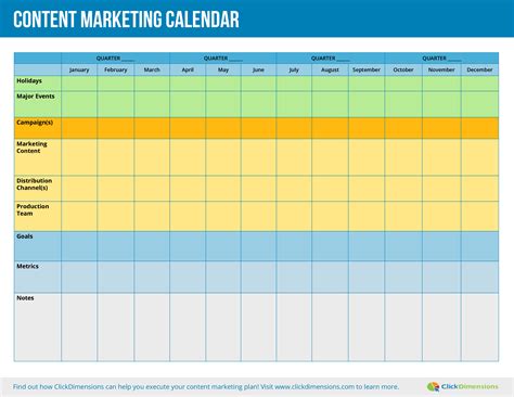 Content Marketing Calendar - How to create a Content Marketing Calendar? Download thi ...