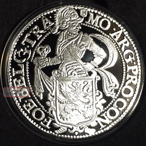 2017 Netherlands Royal Dutch Lion Dollar 1oz 9999 Silver Proof Coin Only 5k