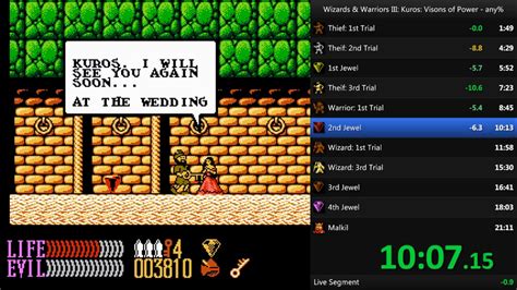 Wizards & Warriors III - Any% Speedrun - 20:37 - YouTube