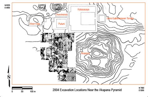 Interactive Dig Tiwanaku - Maps of Site