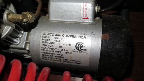 Senco PC1010 Air Compressor - Oahu Auctions