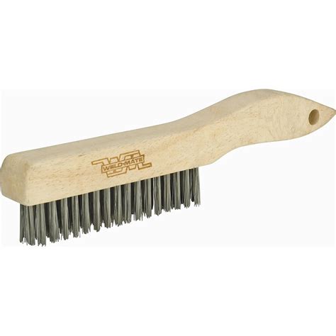 Shoe Handle Wire Brush - 10"