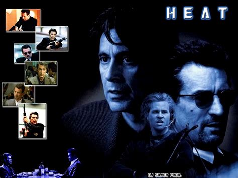 Robert de Niro, Al Pacino, Val Kilmer, Wes Studi - Heat Favorite Movie ...