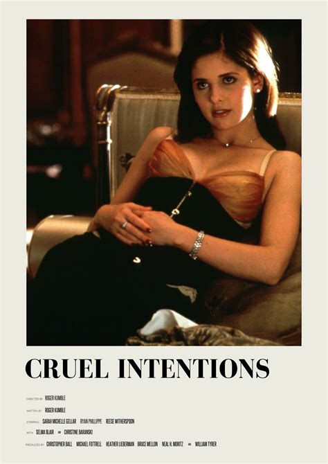 ALT / MINIMALIST MOVIE POSTER | Cruel intentions, Film posters minimalist, Film posters vintage