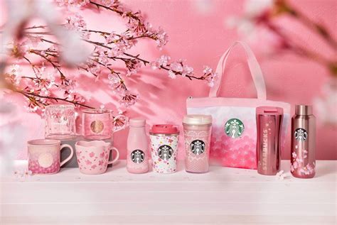 Starbucks releases a second Japan-only cherry blossom collection for 2022