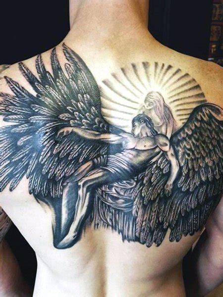 20 Cool Angel Wing Tattoos for Men in 2024 - The Trend Spotter