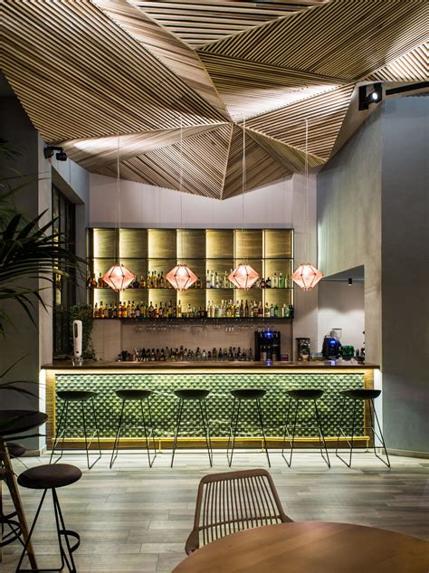 Coffee and Cocktail Bar in Athens by StudioNoh | Bar interior design ...