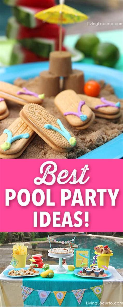 Flip Flop Cookies - Best Pool Party Ideas