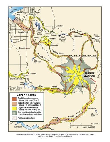 Volcano Hazard Maps | Pacific Northwest Seismic Network