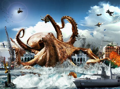 Monster Octopus | Images :: Behance