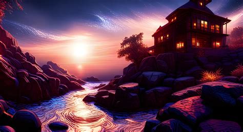 Starfall Cabin III by DoctorCorvus on DeviantArt