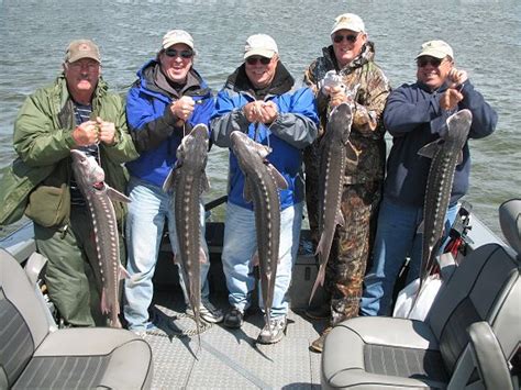 Sturgeon fishing on the Columbia River