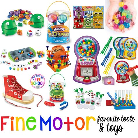 Favorite Fine Motor Tools & Toys for Preschool & Kindergarten | Fine ...