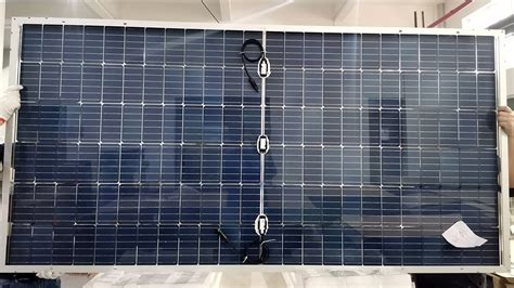 Double Glass Solar Panels | Half Cell, Frameless, Bifacial, Mono PERC