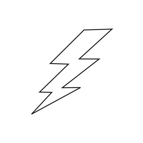 Black And White Lightning Bolt PNG, SVG Clip art for Web - Download Clip Art, PNG Icon Arts