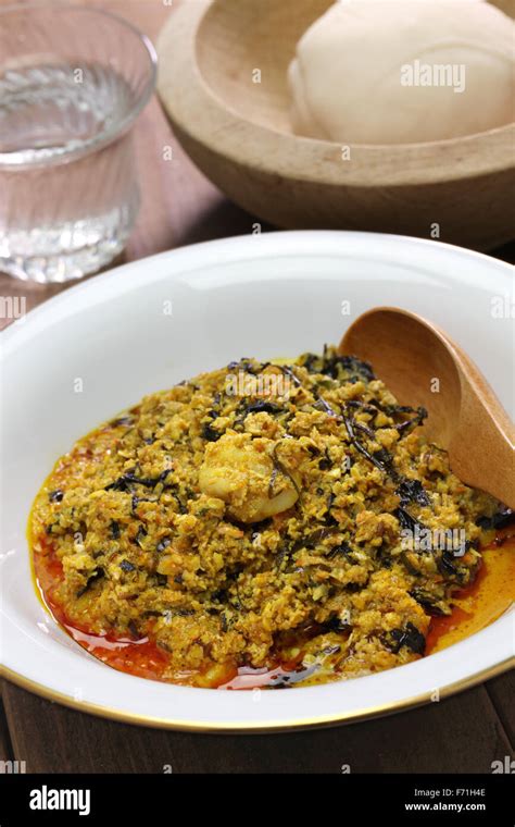 Egusi soup and fufu hi-res stock photography and images - Alamy