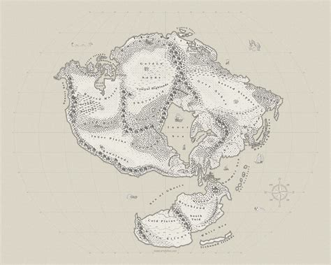 ArtStation - Pangaea Ultima, Vladimir Arabadzhi | Fantasy map, Map, Pangaea