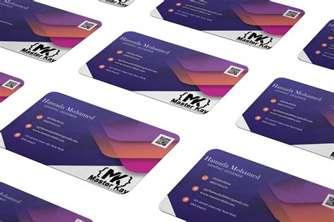 Transparent Business Cards Template