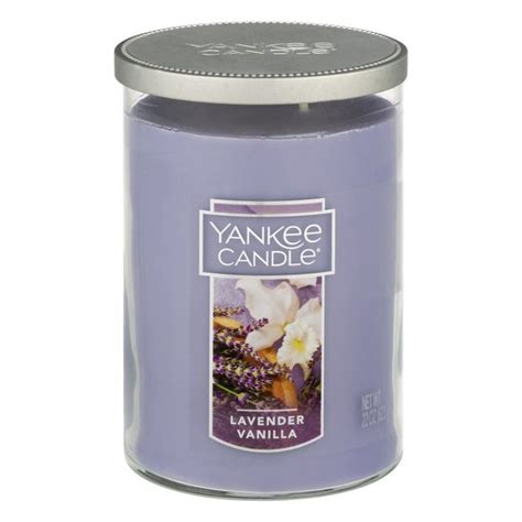 Yankee Candle Lavender Vanilla Scented Candle | Vanilla scented candles, Lavender candle ...