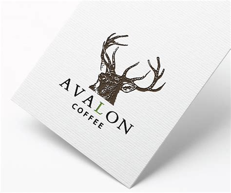 AVALON Coffee logo design - The Design Essential | The Design Essential