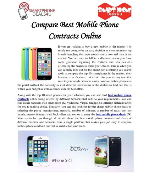 Know About The Best Mobile Phone Deals