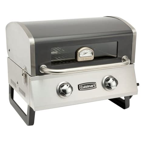 Cuisinart Deluxe Two Burner Portable Propane Gas Grill - Walmart.com ...