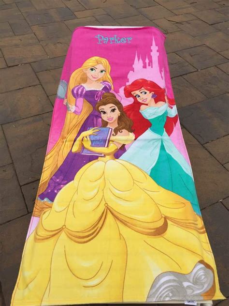 Disney's Princess Beach Towel - Personalized | Disney princess, Disney, Beach towel