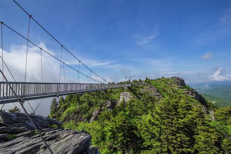 Grandfather Mountain Swinging Bridge Photograph by Chris Whiton | Pixels