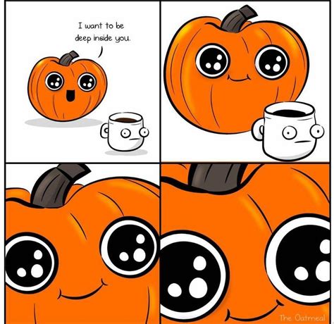 Pumpkin spice latte season | Funny pictures, Funny memes, Funny comics