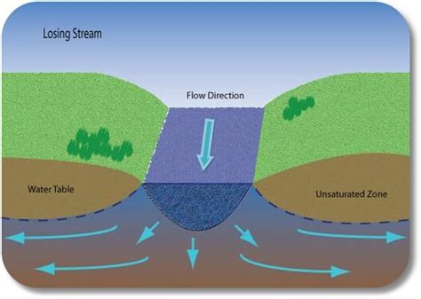 Groundwater > Influent Stream
