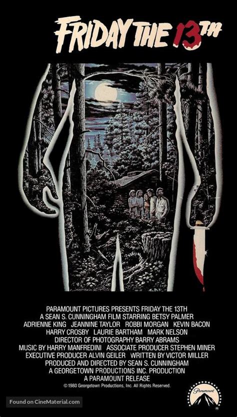 Friday the 13th (1980) movie poster