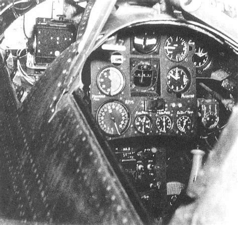 The cockpit of a Nakajima Ki-43 Hayabusa fighter. | WWII | Pinterest | Aircraft