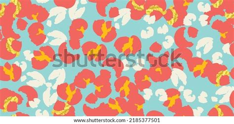 Leopard Spots Seamless Pattern Design Vector Stock Vector (Royalty Free ...