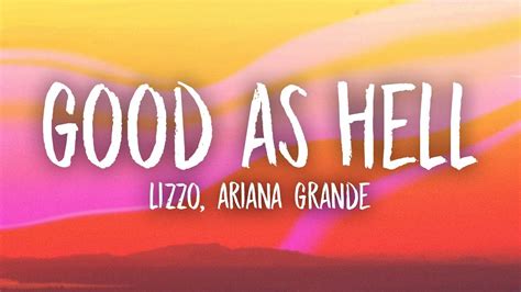 Lizzo, Ariana Grande - Good As Hell (Lyrics) Chords - Chordify