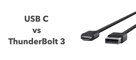 USB C vs Apple Thunderbolt 3 Difference - PhoneModo