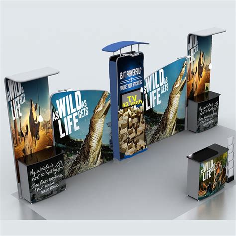 portable 20ft*10ft tradeshow displays pop up stand banners backdrop ...