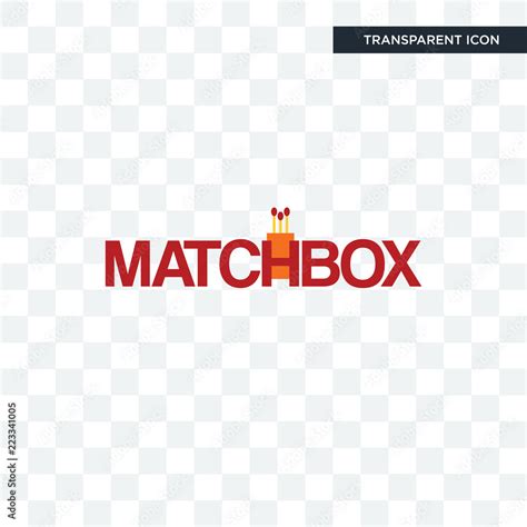 matchbox vector icon isolated on transparent background, matchbox logo ...