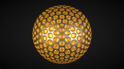 Abstract Spherical Object - Download Free 3D model by BlockedGravity [5aa0b34] - Sketchfab