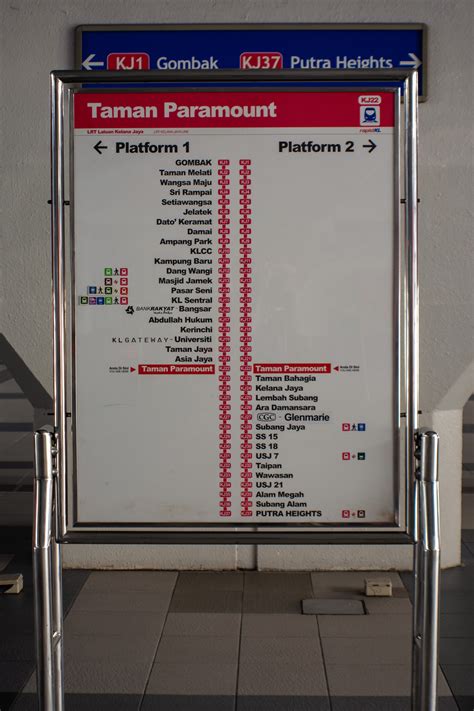 Lrt Putra Heights Route Map / Putra Heights Lrt Station Lrt Terminal Station For Sri Petaling ...