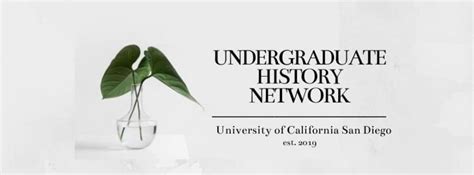 Undergraduate History Network at UCSD