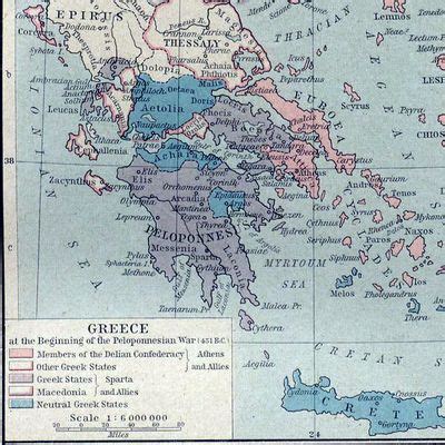 Timeline of Battles and Treaties in Peloponnesian War