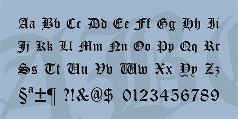 Cloister Black Font FREE Download & Similar Fonts | FontGet