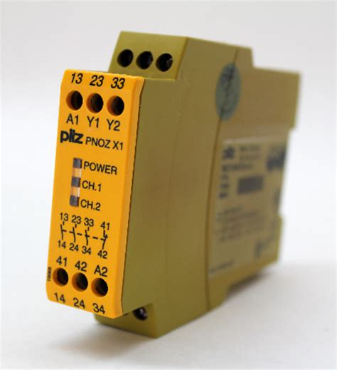 Pilz PNOZ X1 24VAC/DC 3n/o Safety Relay 24 Vac