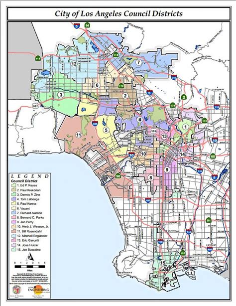 Los Angeles City Council District Map - quotes for loss of dog