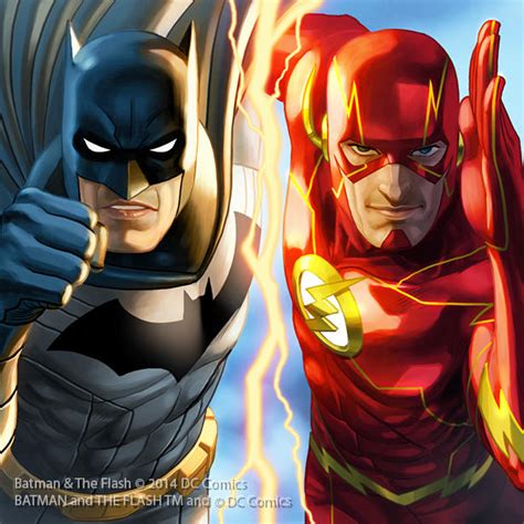 Batman and The Flash by JUNAIDI on DeviantArt