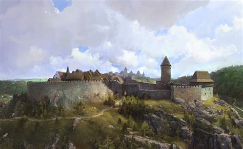 Simon Gocal - Kingdom come: Deliverance concept art batch