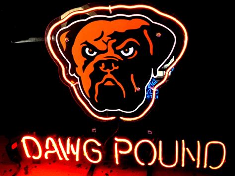 Dawg Pound Neon - Cleveland Browns Photo (35500942) - Fanpop